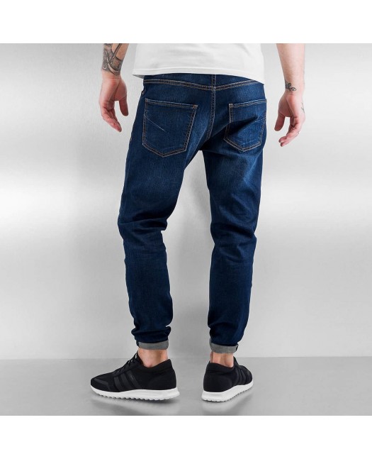 Destroyed Antifit Jeans Indigo