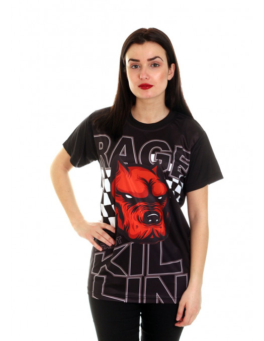 Rage female Tee by Pitbos FMPBTTCF17001