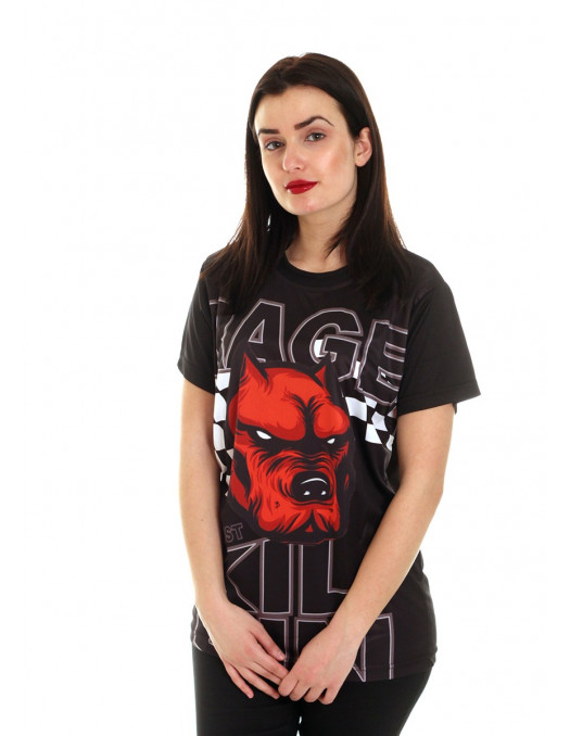 Rage female Tee by Pitbos FMPBTTCF17001