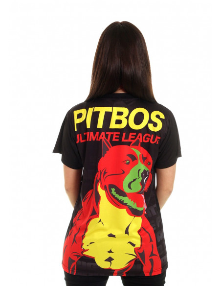 Rasta Dog dame T-skjorte fra Pitbos