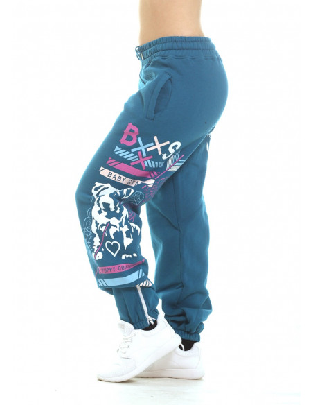 Puppy Couture Sweatpants Turquoise
