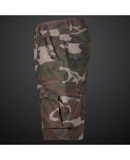 Camo Denim Cargo Shorts by Amstaff