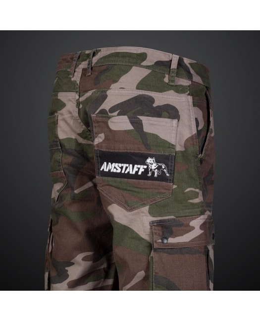 Camo Denim Cargo Shorts by Amstaff