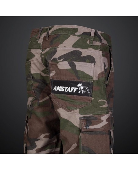 Camo Denim Cargo Shorts by Amstaff