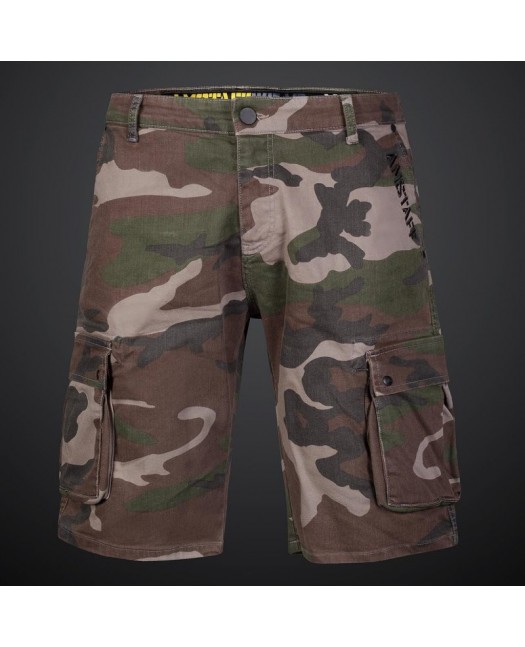 Camo Denim Cargo Shorts by Amstaff