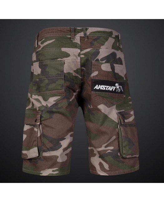 Camo Denim Cargo Shorts by Amstaff