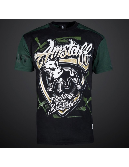 Dog Shield Tee Olive by Amstaff