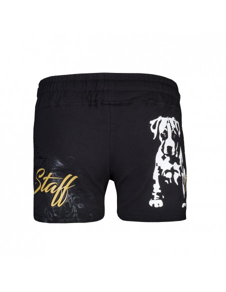 Black Puppy Shorts by Babystaff