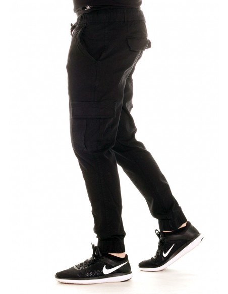 Solid Twill Jogger Black by Access Apparel