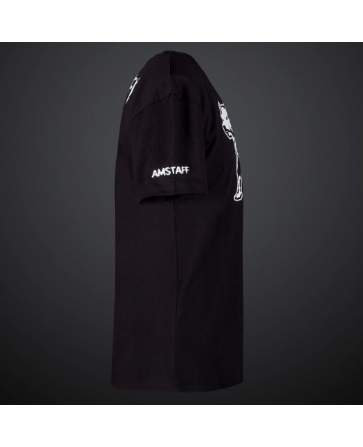Amstaff Black Logo Tee