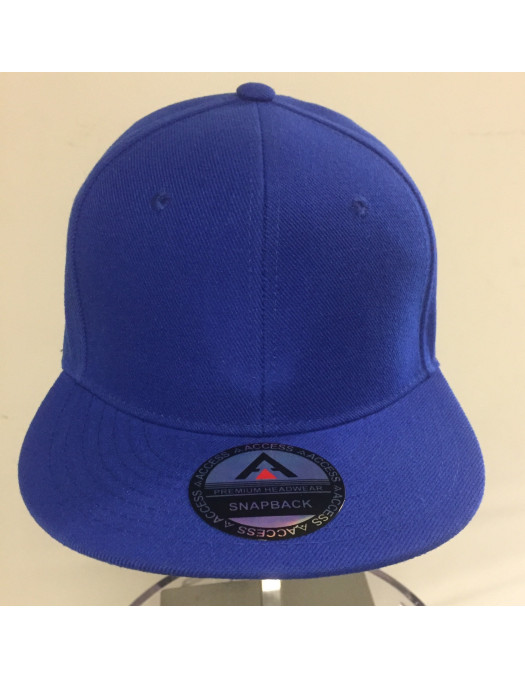 Access Apparel Snapback Cap Royal