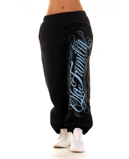 LA FAMILIA Sweatpants Babyblå by BSAT