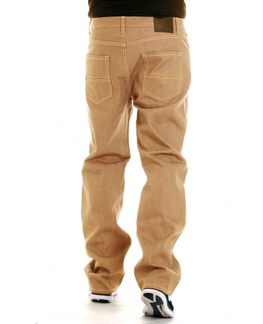 Access Loose Fit Jeans Khaki
