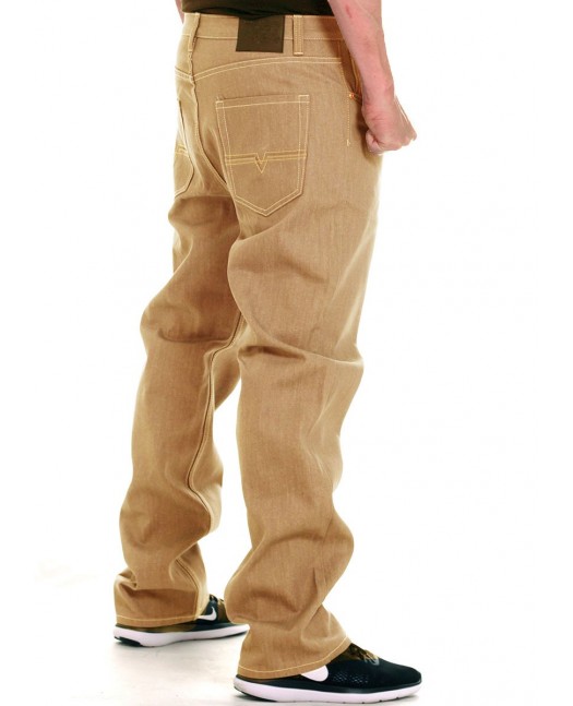 Access Loose Fit Jeans Khaki