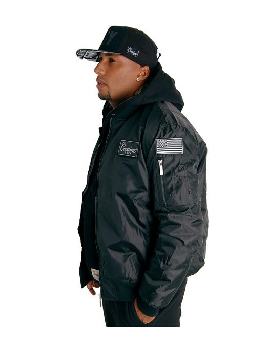 Cocaine Life Basic Bomber Jakke Svart