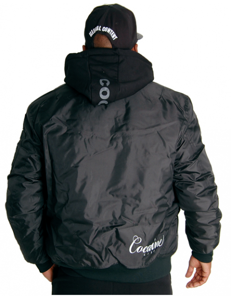 Cocaine Life Basic Bomber Jakke Svart