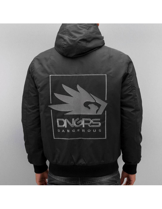 DNGRS Logo Winter Jacket DGJA193BLK