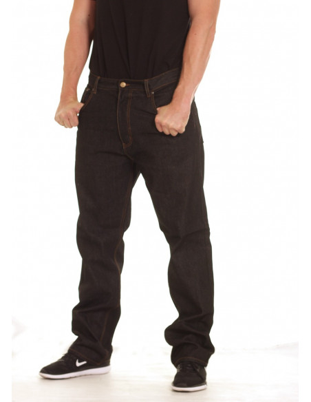 Access Loose Fit Jeans /Raw Black