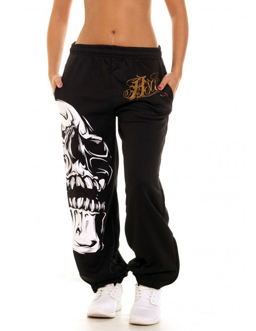 Big Skull Sweatpants by BSAT