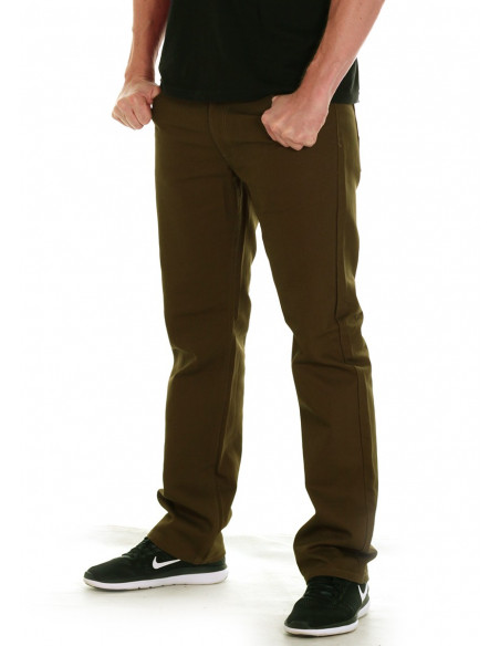 Access Straight Fit Pants Olive