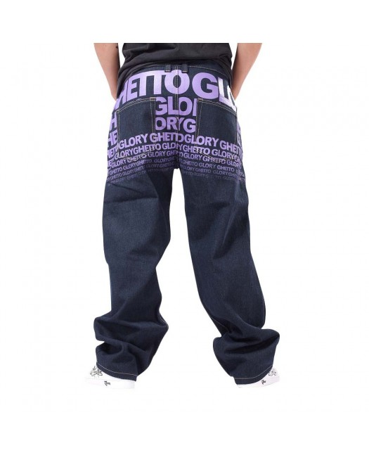 Classic Baggy Jeans Ghetto Glory -...