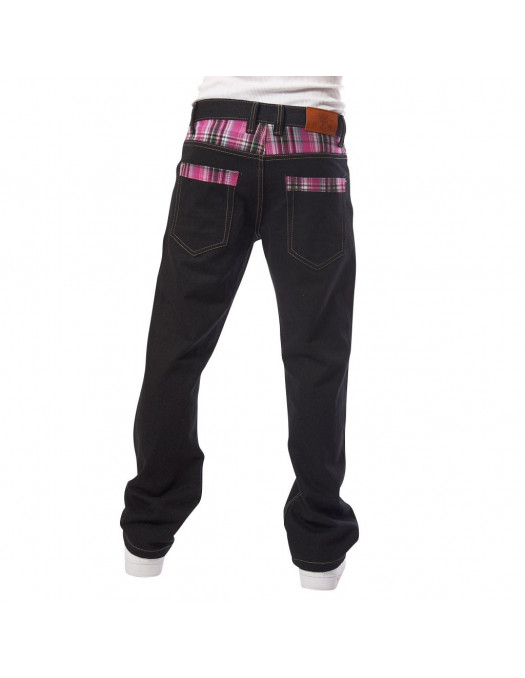 Townz Loose Fit Jeans Berry Lila