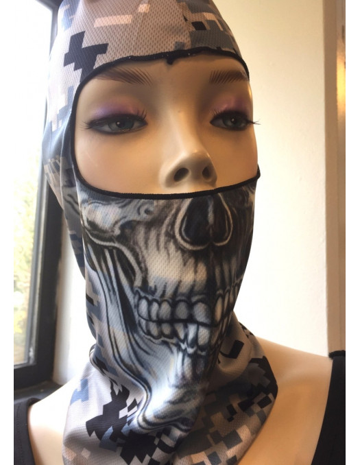 Street Hood Mask Skull Mouth