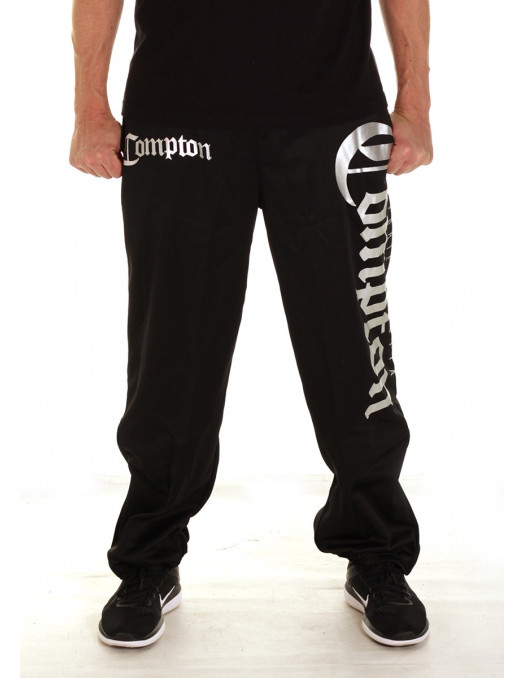 Straight Outta Compton Sweatpants BlackNSilver by BSAT
