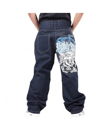 Classic Baggy Jeans Royalty Reigns navy - B-grade item