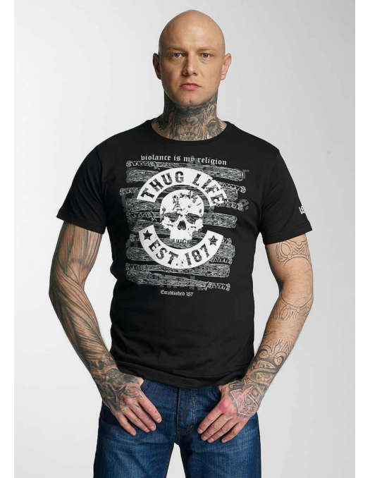 Thug Life T-Shirt 187 Black