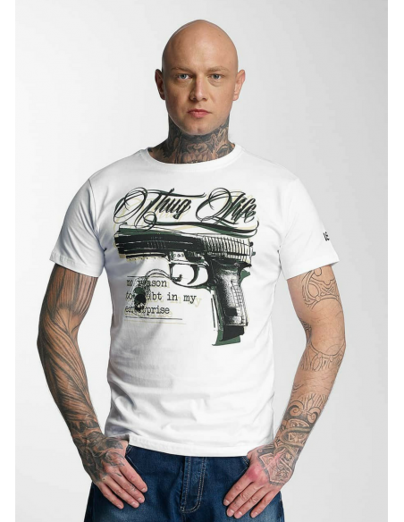 Thug Life T-Shirt no reason White