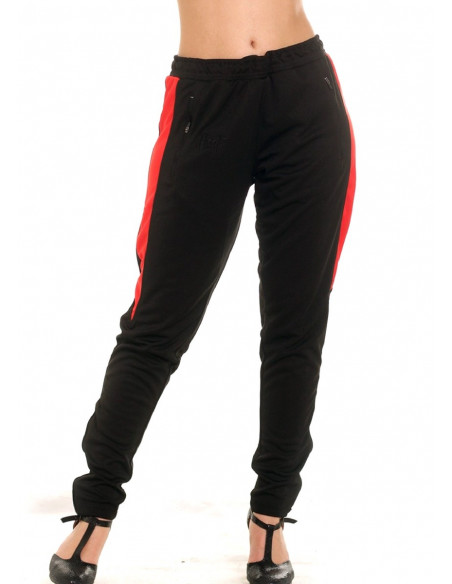 Panther Trackpants BlackNRed by BSAT