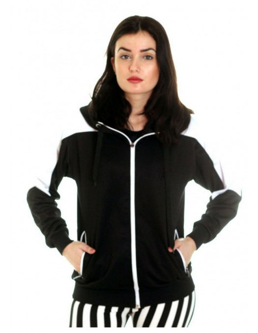 Panther Track Jacket BlackNWhite by BSAT