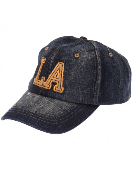 Baseball cap, LA Blue Denim