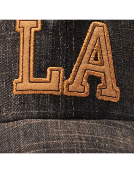 Baseball cap, LA DarkBlue Denim
