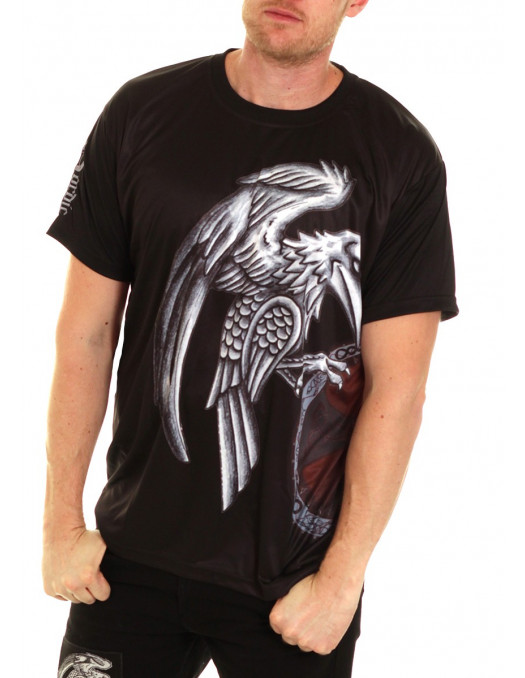 Raven Shield T-Shirt by Nordic Worlds
