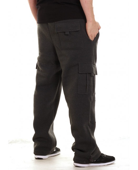 Access Cargo Sweatpants Charcoal