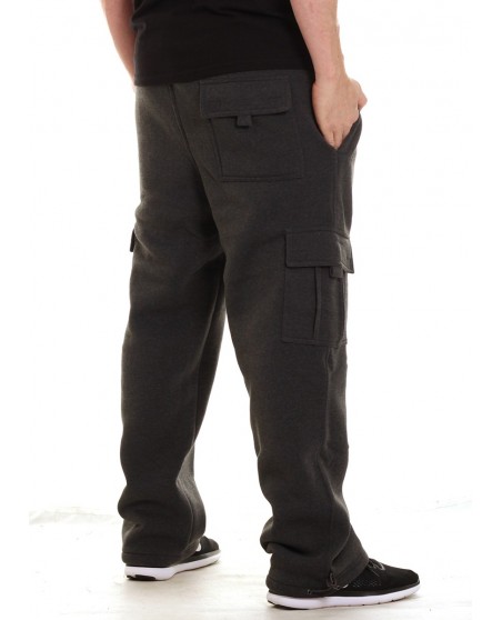 Access Cargo Sweatpants Charcoal