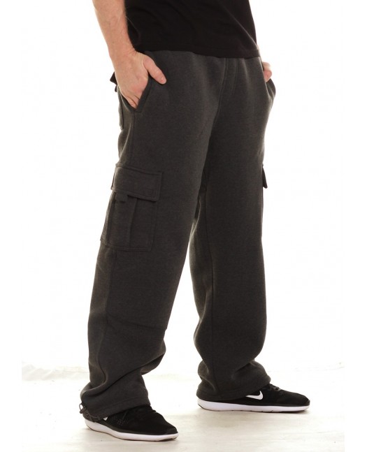 Access Cargo Sweatpants Charcoal