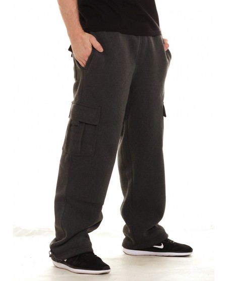 Access Cargo Sweatpants Charcoal