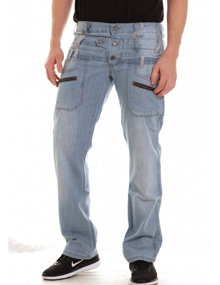 Brooklyn Mint Triple Solo Snow Wash Jeans