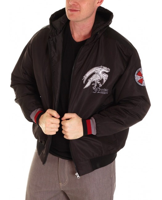Nordic Worlds Raven Winter Jacket Black