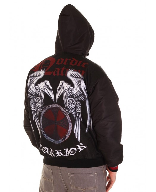 Nordic Worlds Raven Winter Jacket Black