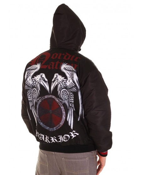 Nordic Worlds Raven Winter Jacket Black