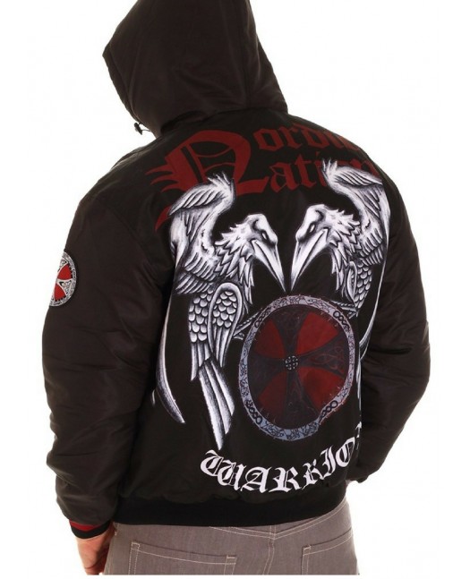 Nordic Worlds Raven Winter Jacket Black