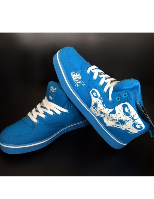 Cali Skulla Shoes by BSAT Sininen/valkoinen
