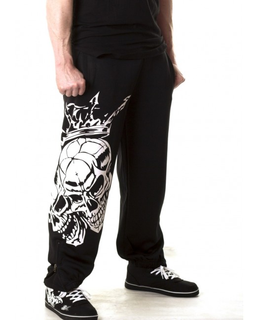 Crown Skull Sweatpants by BSAT