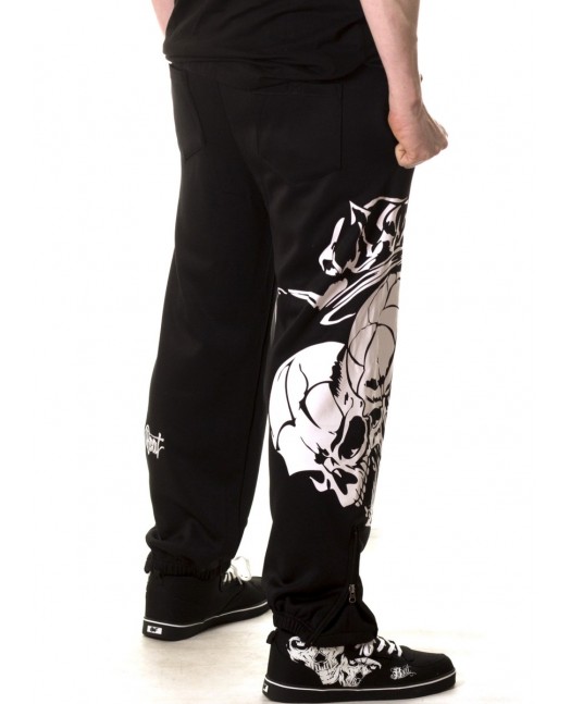 Crown Skull Sweatpants by BSAT