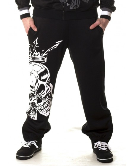 Crown Skull Sweatpants by BSAT