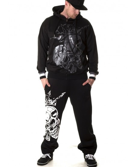 Crown Skull Sweatpants by BSAT